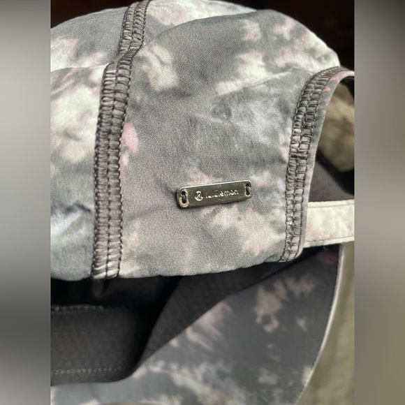 Lululemon Athletica Gray and Pink Tie-Dye Cap - Picture 6 of 7